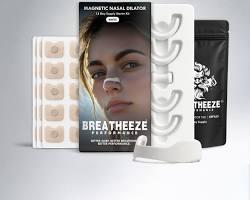 Breatheeze Magnetic Nasal Dilator – Breathe Better, Sleep Better