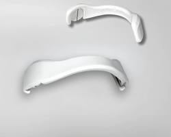 White Fender Mudguard – Sleek & Durable Design